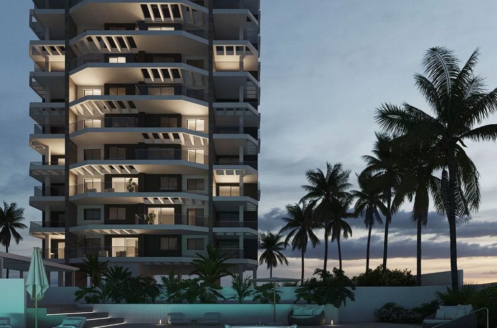 Apartamento de lujo en Calpe: 2 habitaciones y piscina comunitaria