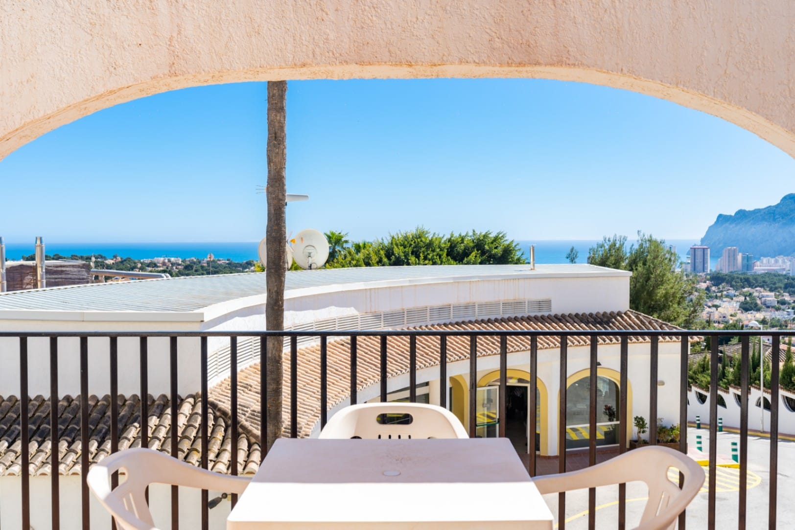 Bungalow con vistas al mar en Calpe