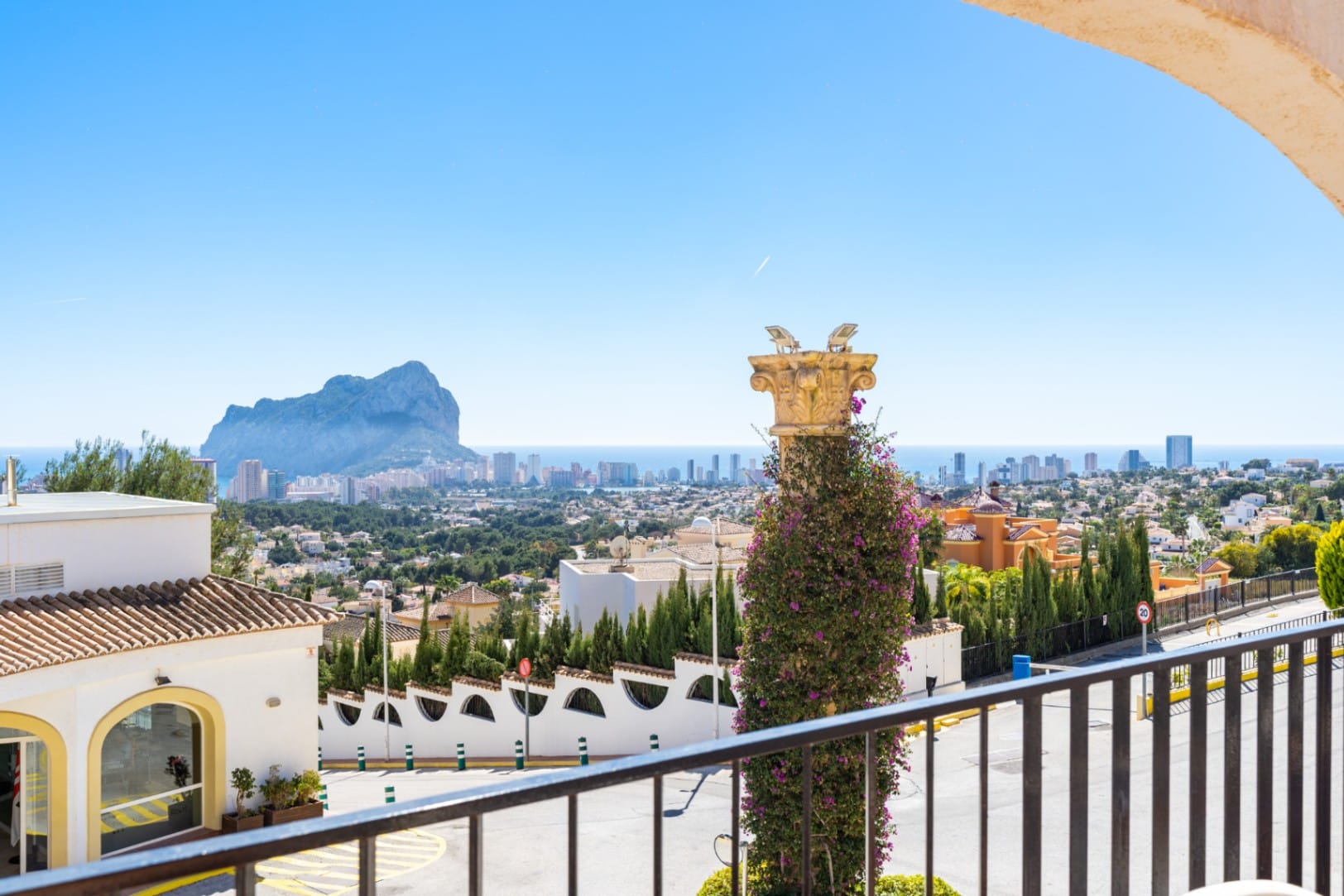 Bungalow con vistas al mar en Calpe