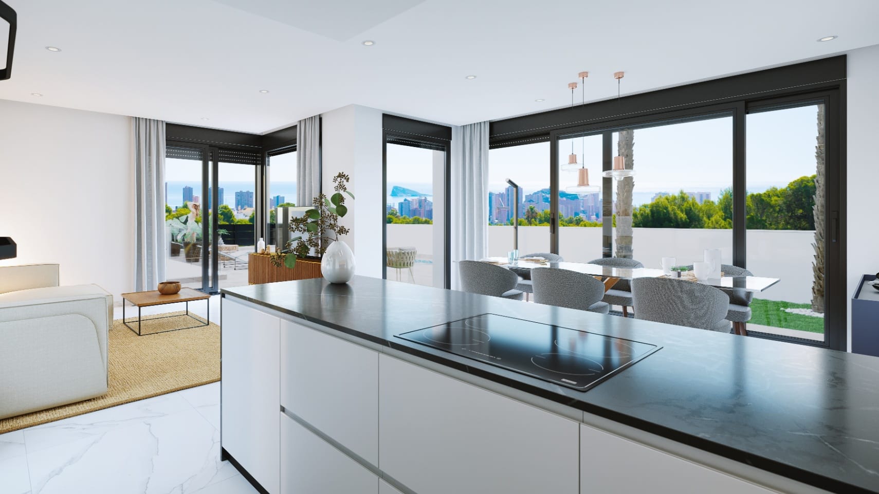Villa en Venta en Sierra Cortina, Finestrat, Alicante