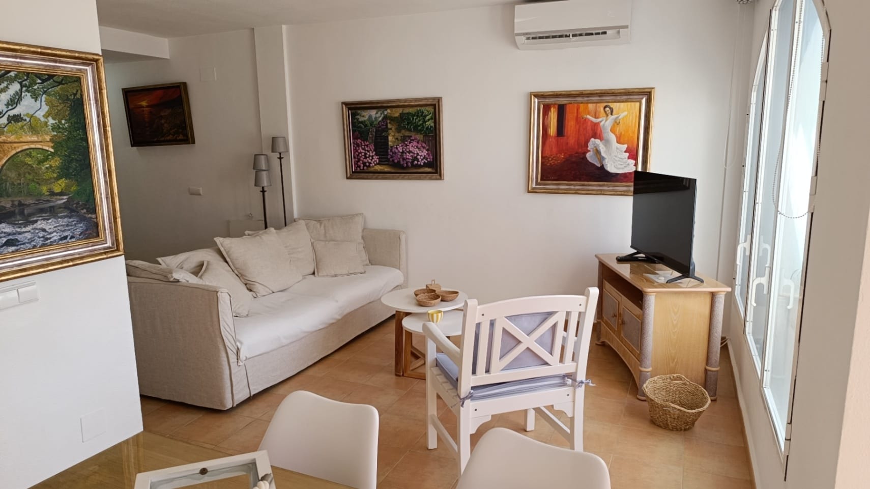 Piso con 2 dormitorios con gran terraza, piscina y parking en zona Casanova de Calpe