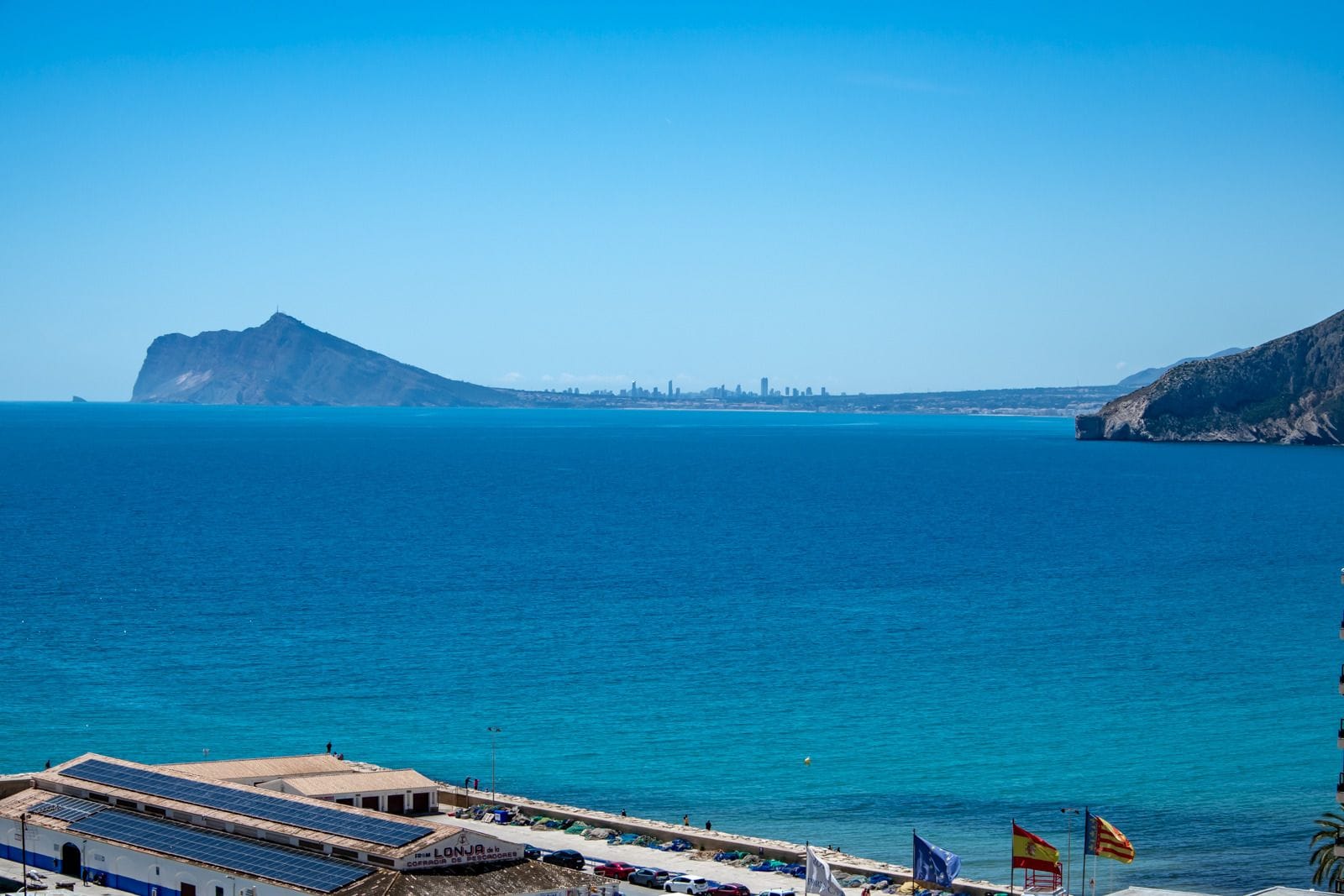Apartamento con vistas al mar en Calpe