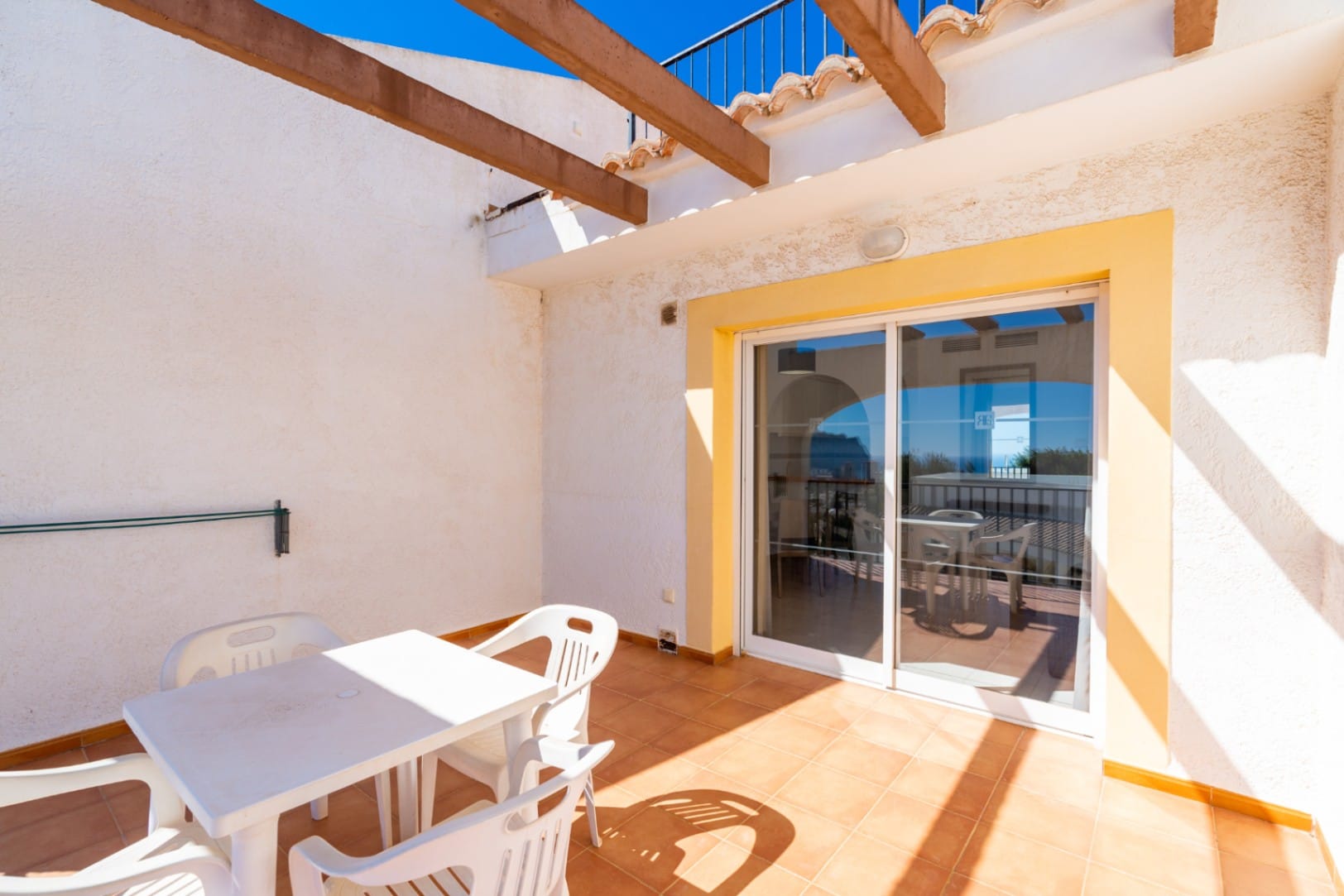 Bungalow con vistas al mar en Calpe