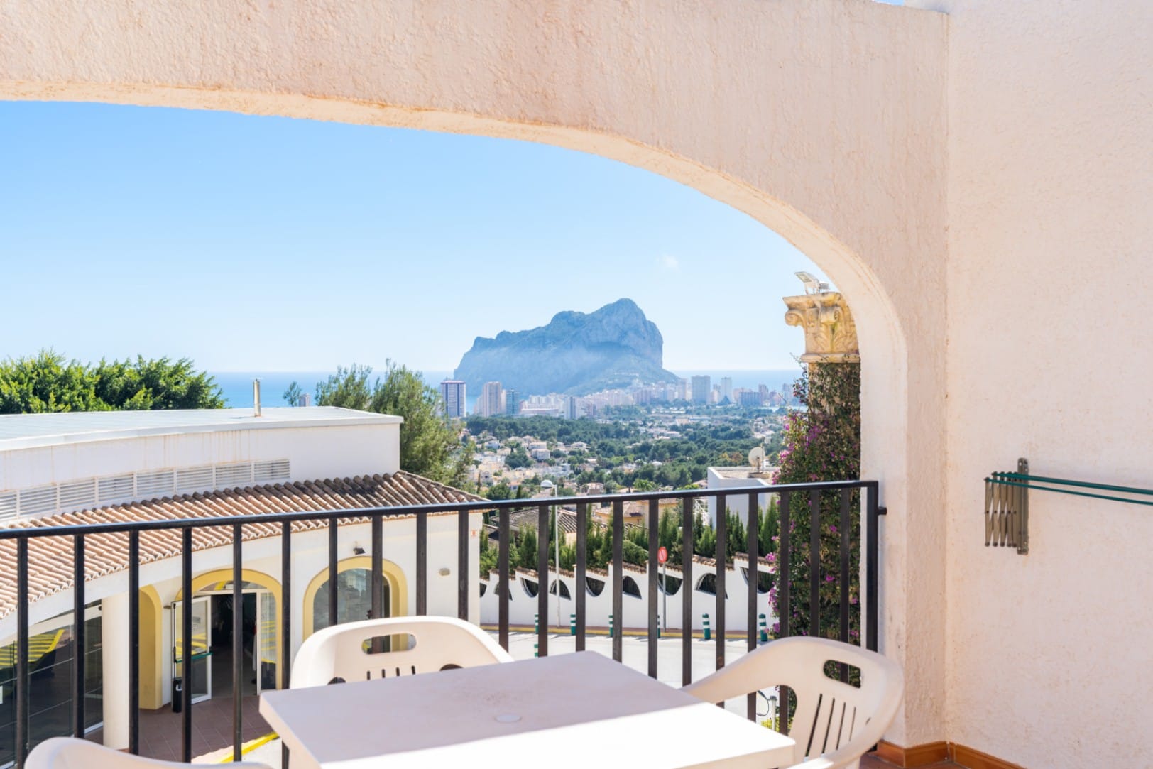 Bungalow con vistas al mar en Calpe