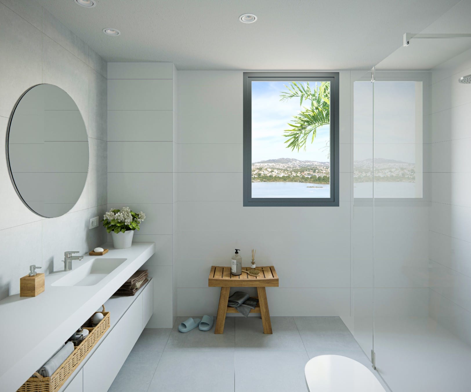 Apartamento nuevo de lujo en Calpe con 3 dormitorios y piscina