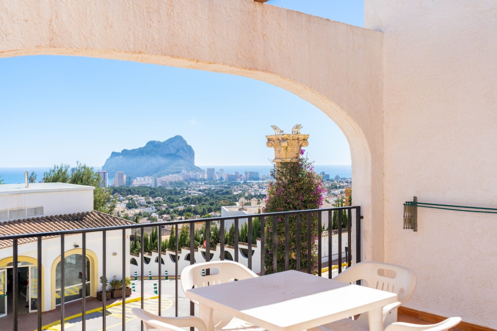 Bungalow con vistas al mar en Calpe