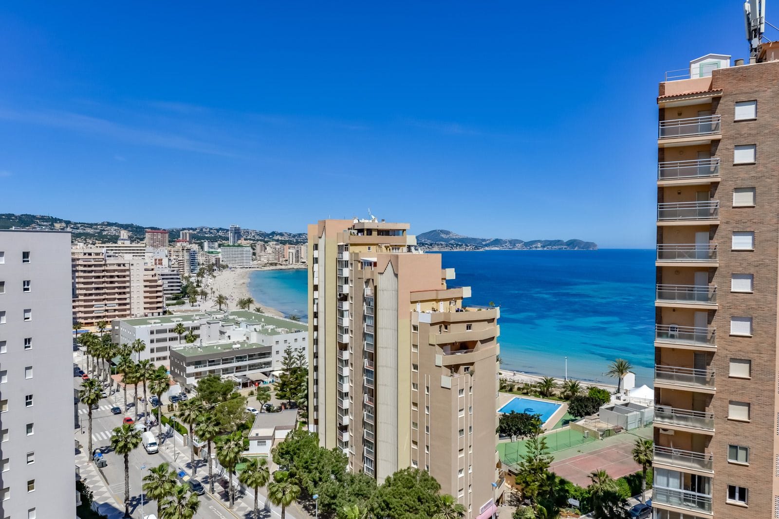 Apartamento con vistas al mar en Calpe