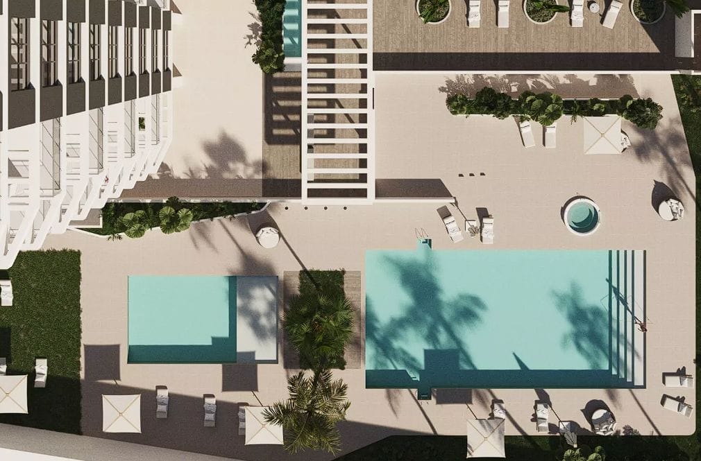 Apartamento de lujo en Calpe: 2 habitaciones y piscina comunitaria