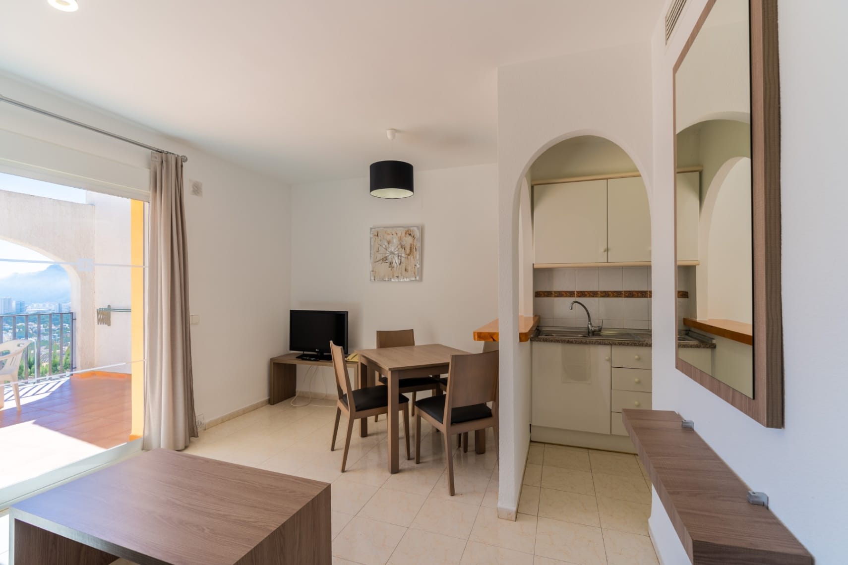 Bungalow con vistas al mar en Calpe