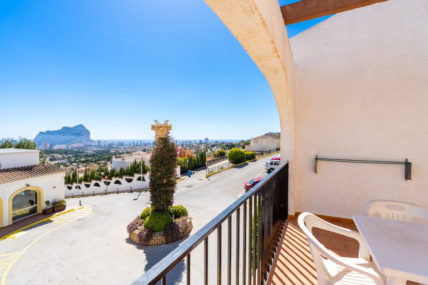Bungalow con vistas al mar en Calpe