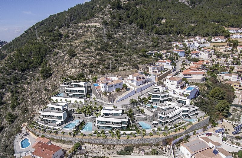 Chalet de lujo en Calpe, Cucarres: 4 dormitorios y piscina privada