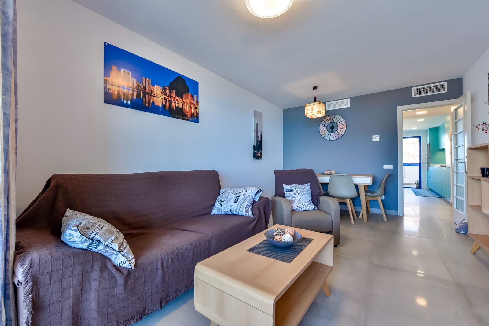 Apartamento con vistas al mar en Calpe