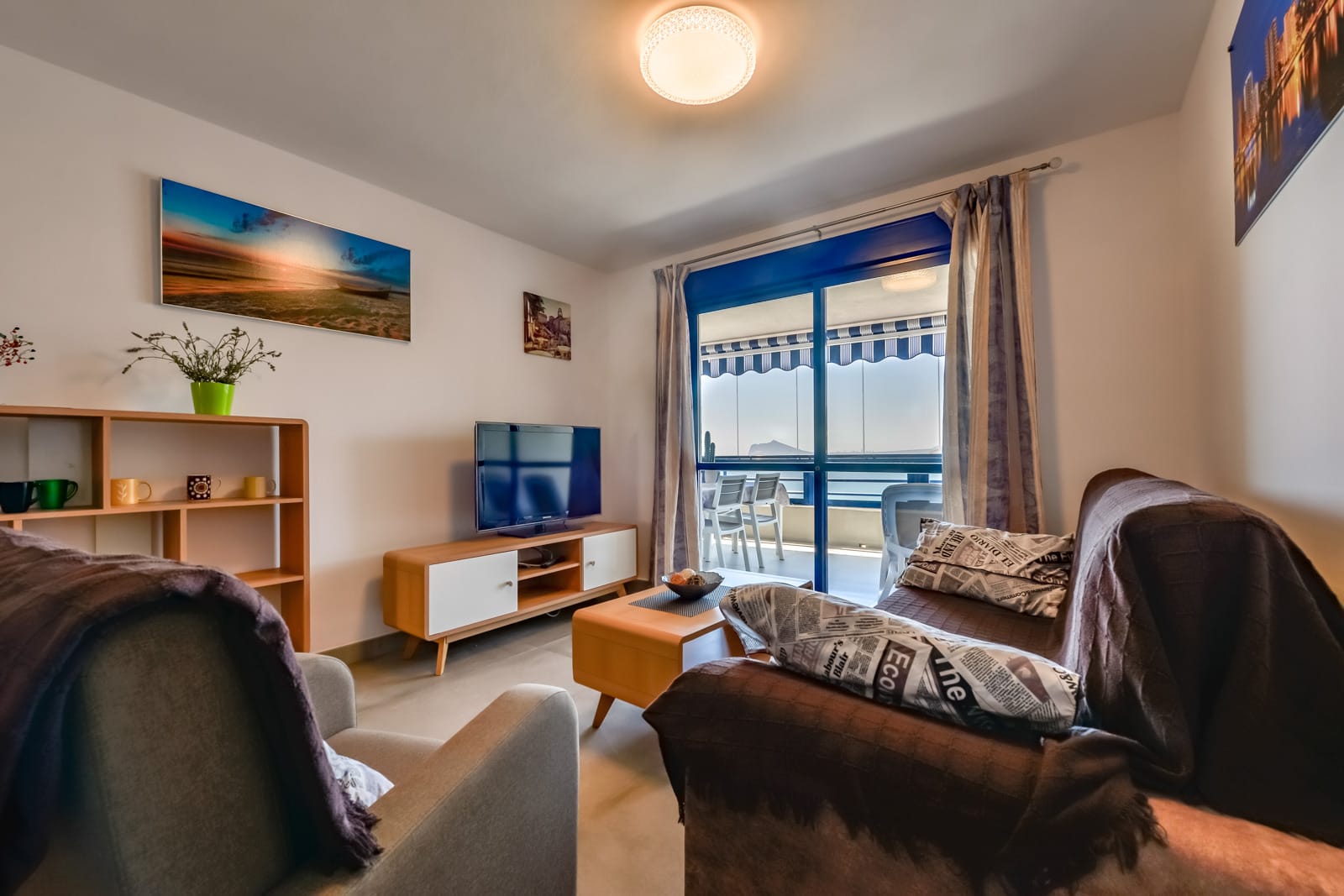 Apartamento con vistas al mar en Calpe