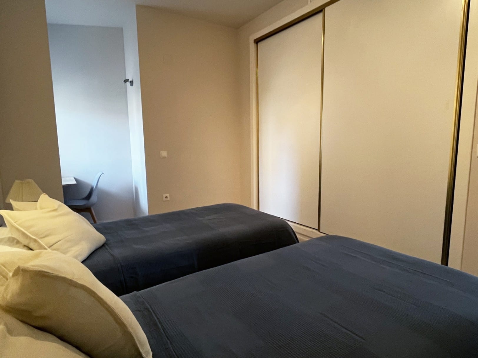 Apartamento con vistas al mar 2 dormitorios y 2 baños y parking, Calpe