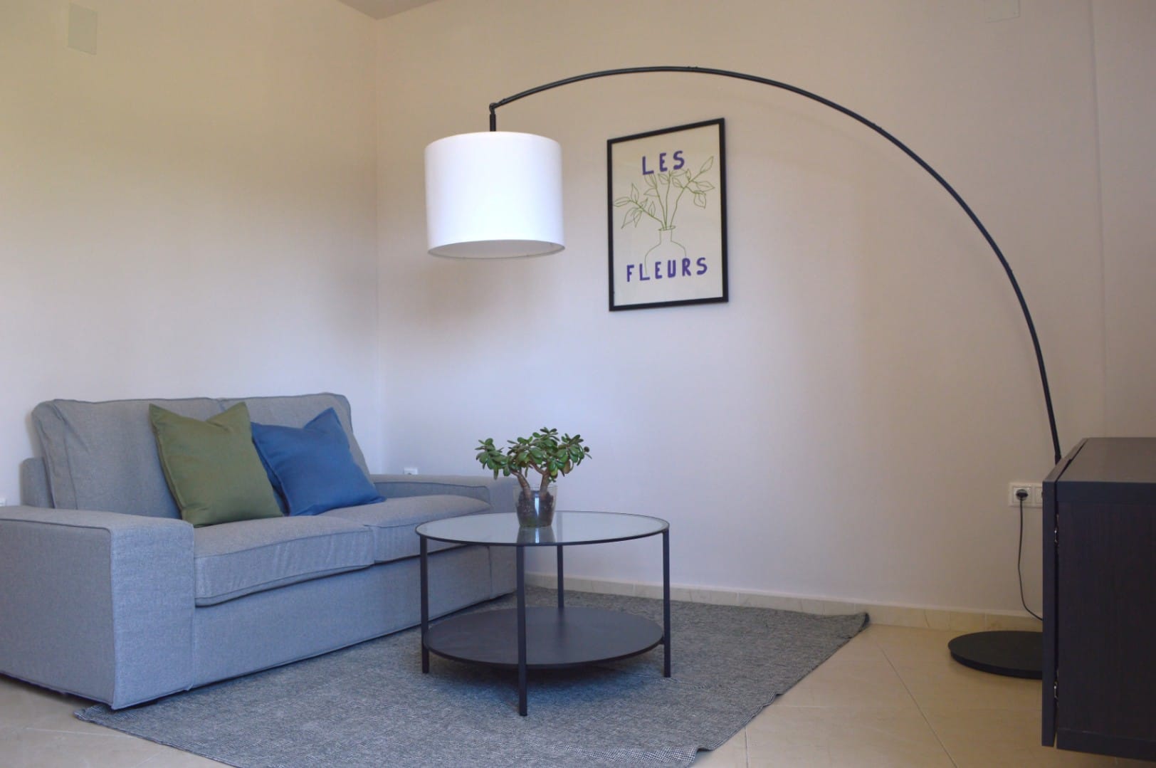 Apartamento con vistas al mar 2 dormitorios y 2 baños y parking, Calpe