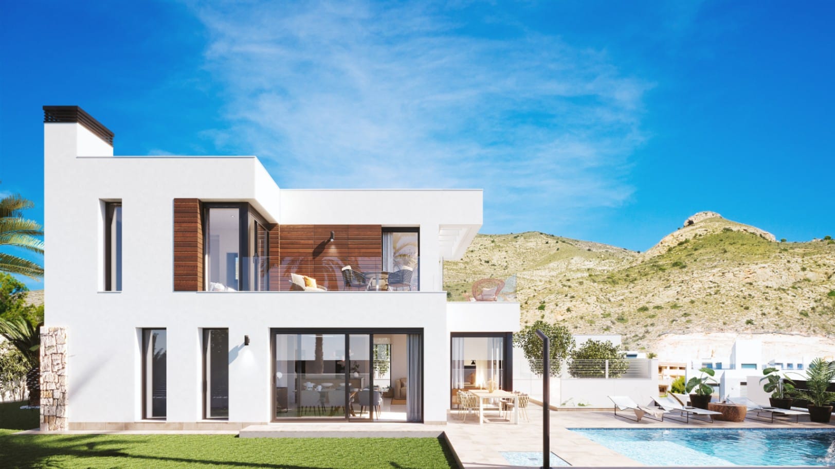 Villa en Venta en Sierra Cortina, Finestrat, Alicante