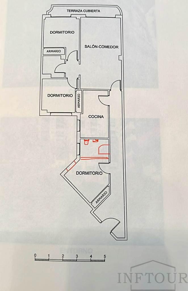 Apartamento en venta en Calpe con 3 dormitorios