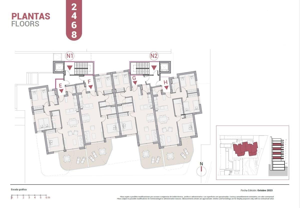 Apartamento de lujo en Cala Manzanera, Calpe - 2 dormitorios