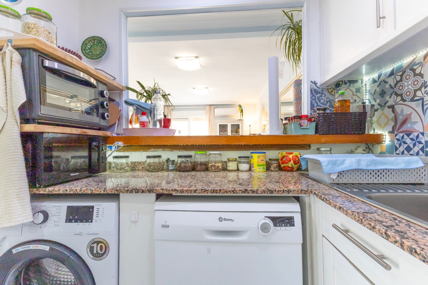 Apartamento reformado de 2 dormitorios con vistas al mar en Calpe