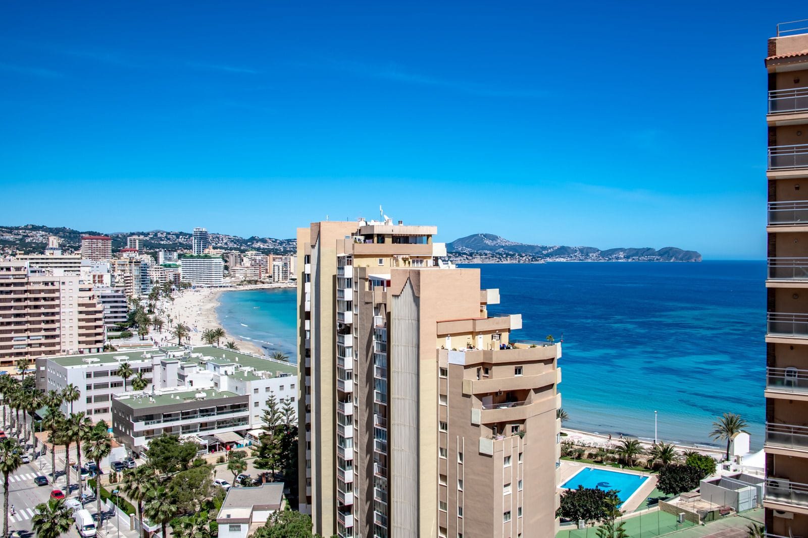 Apartamento con vistas al mar en Calpe