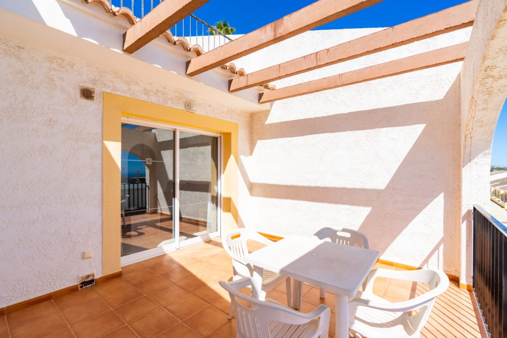 Bungalow con vistas al mar en Calpe