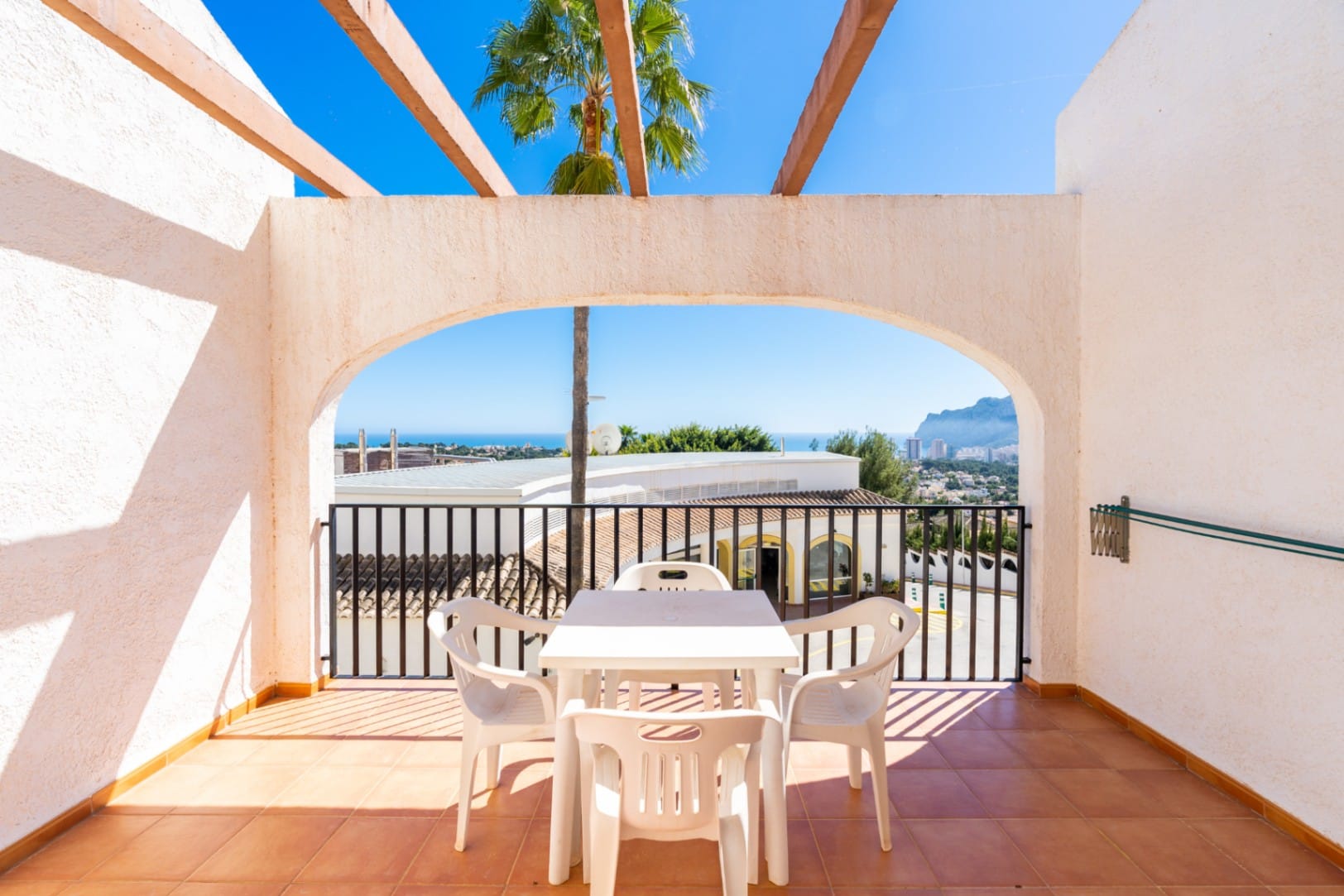 Bungalow con vistas al mar en Calpe