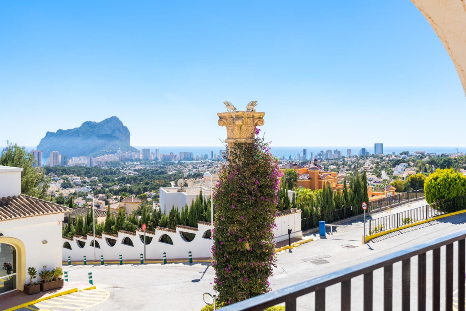 Bungalow con vistas al mar en Calpe