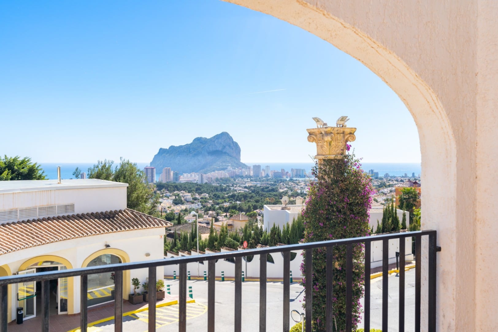 Bungalow con vistas al mar en Calpe