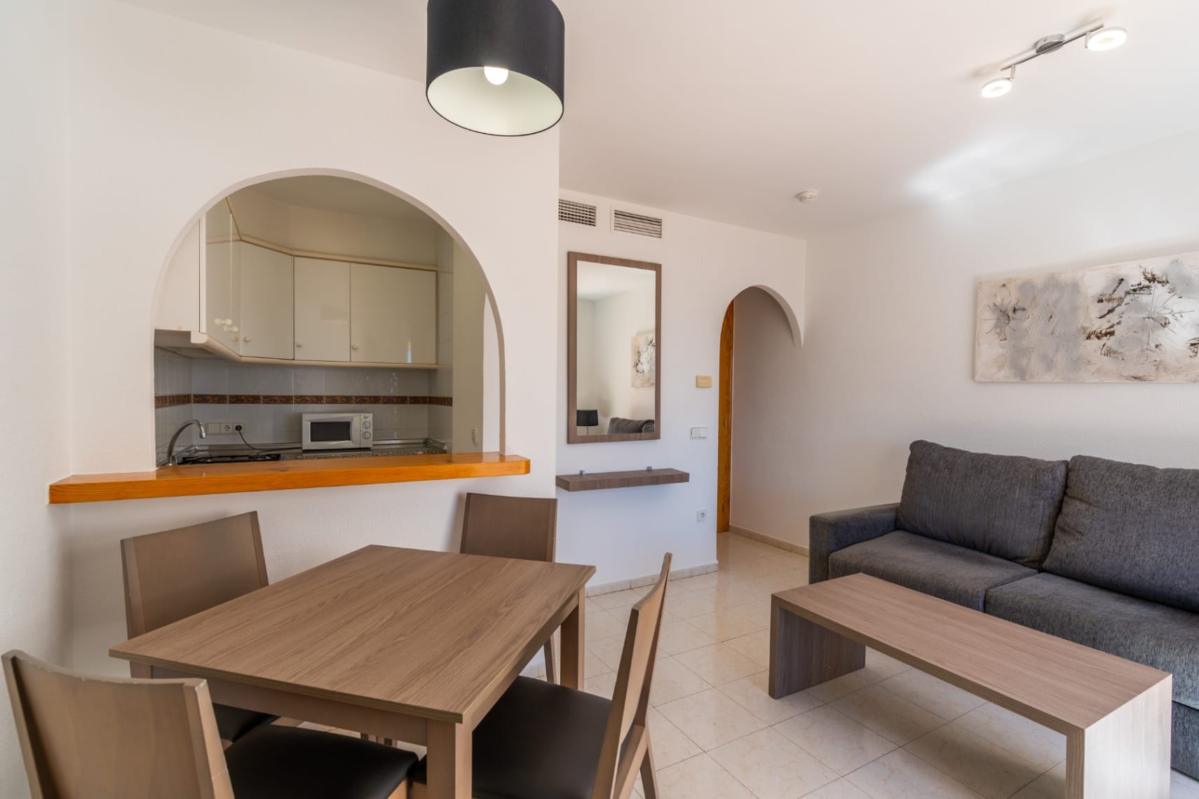 Bungalow con vistas al mar en Calpe