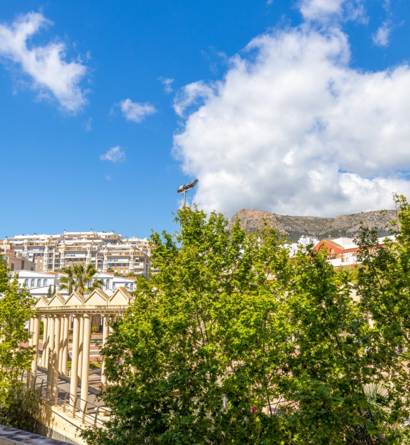 Apartment with sea views in the center of Calpe