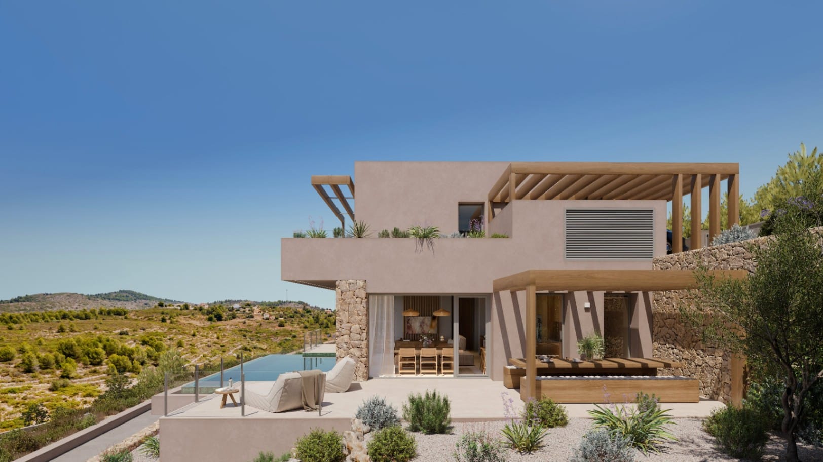 Chalet de lujo en venta con piscina en Llíber, Alicante