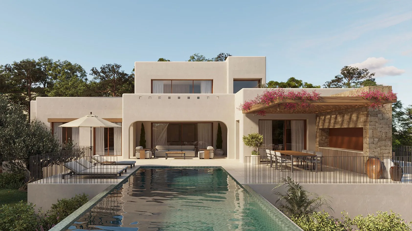 Villa con vistas al mar en Benissa Costa