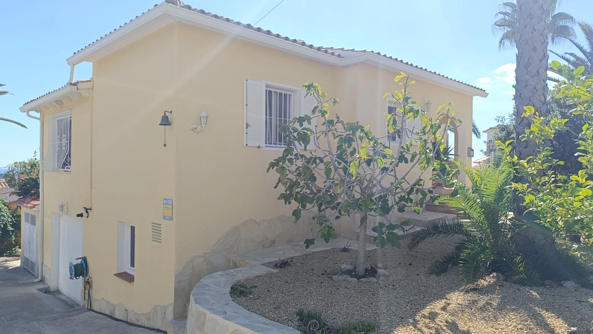 Chalet con 4 dormitorios, vistas al mar, piscina y en Calpe