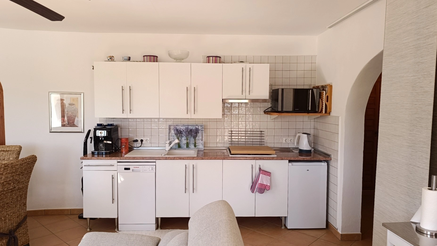 Chalet con 4 dormitorios, vistas al mar, piscina y en Calpe
