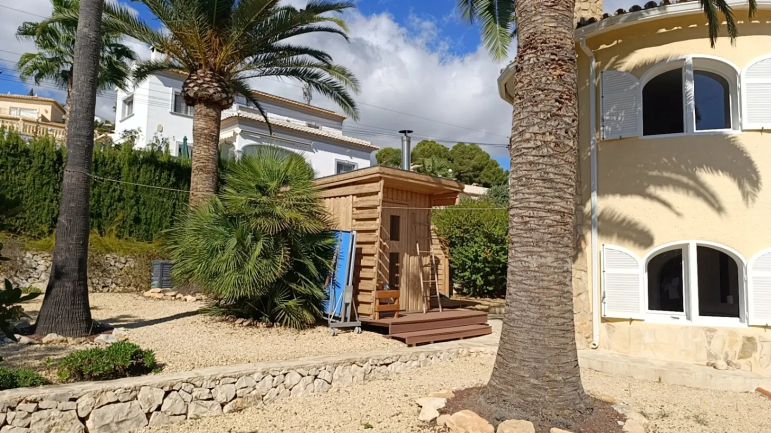 Chalet con 4 dormitorios, vistas al mar, piscina y en Calpe