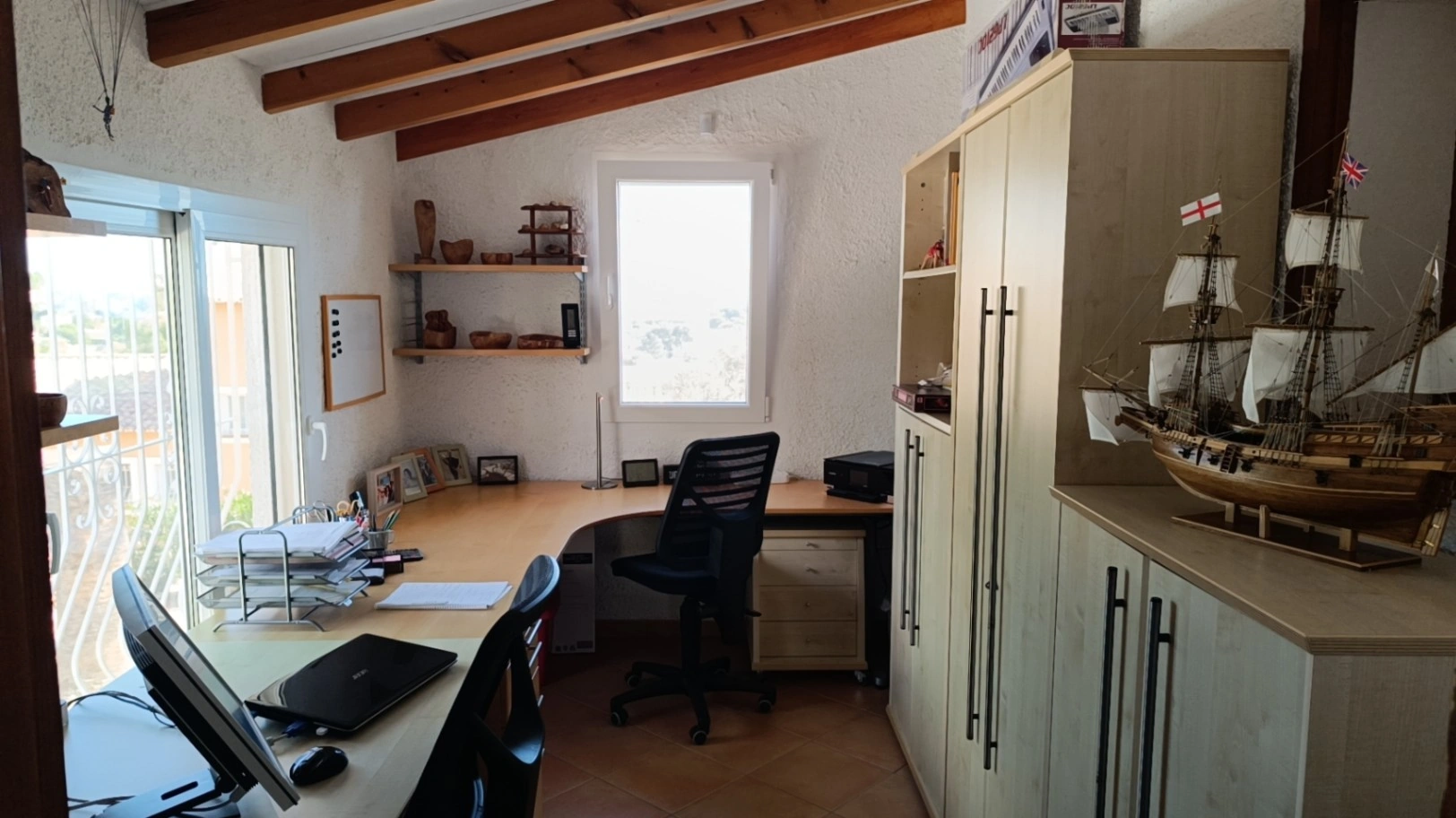Chalet con 4 dormitorios, vistas al mar, piscina y en Calpe