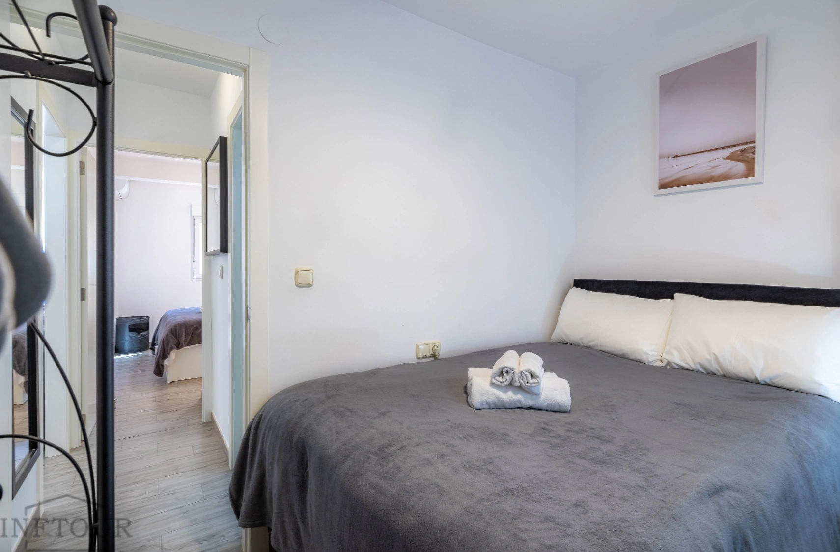 Apartamento de 2 dormitorios y garaje en el centro de Calpe