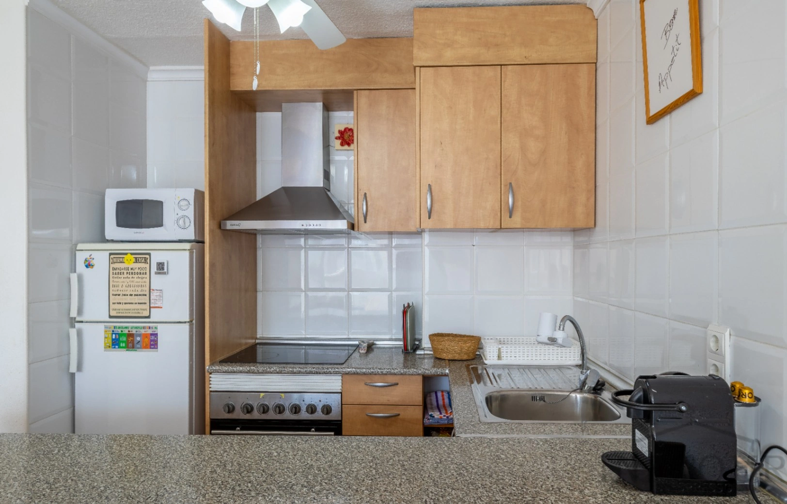 Alquiler temporal apartamento de 1 dormitorio con vistas al mar, Calpe