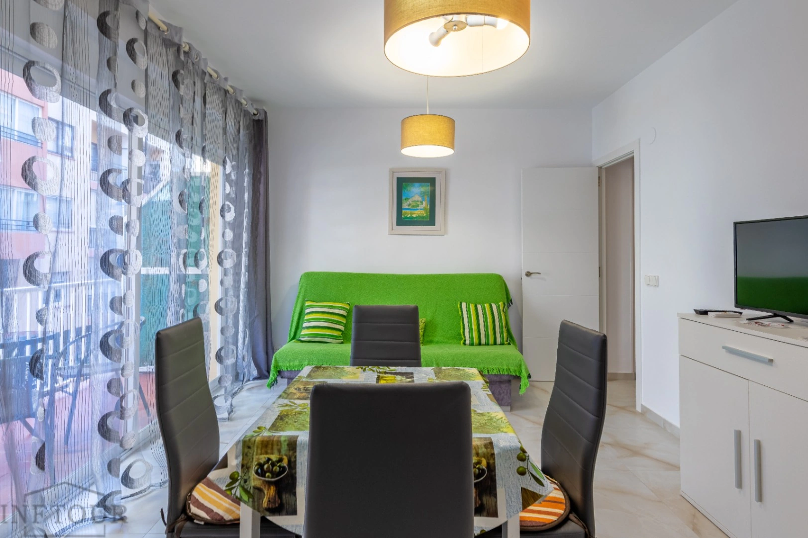 Alquiler temporal de apartamento de 1 dormitorio zona Playa Arenal Bol, Calpe