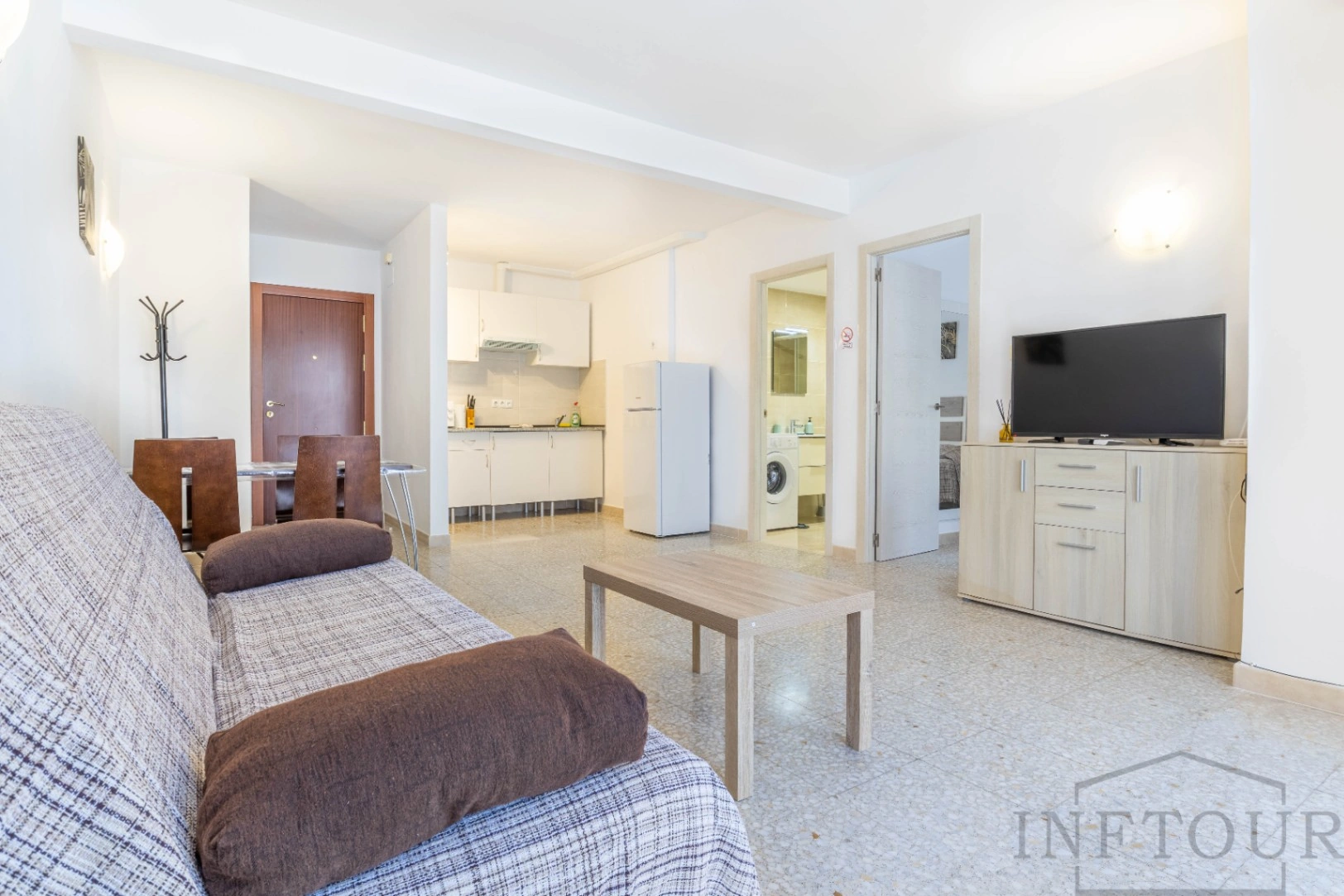 Alquiler temporal de apartamento de 1 dormitorio en el Centro de Calpe