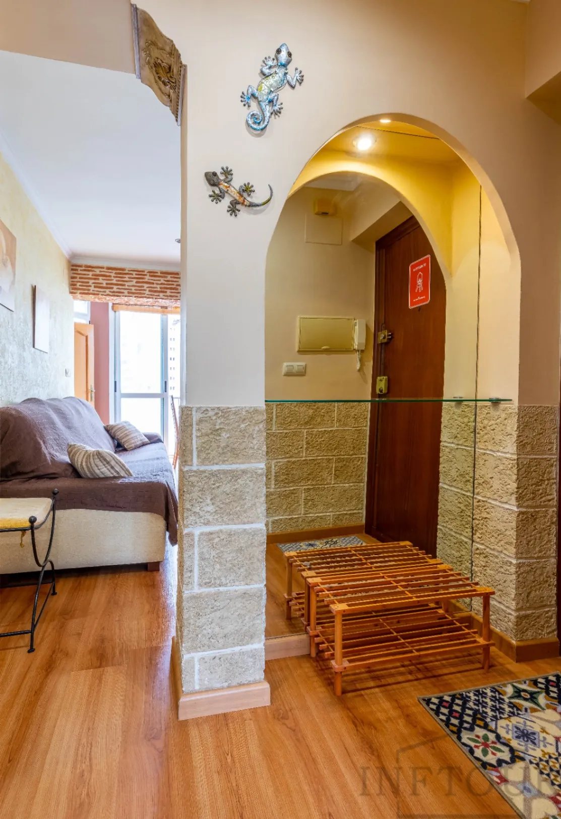 Alquiler apartamento de 2 dormitorios con parking en playa La Fossa, Calpe