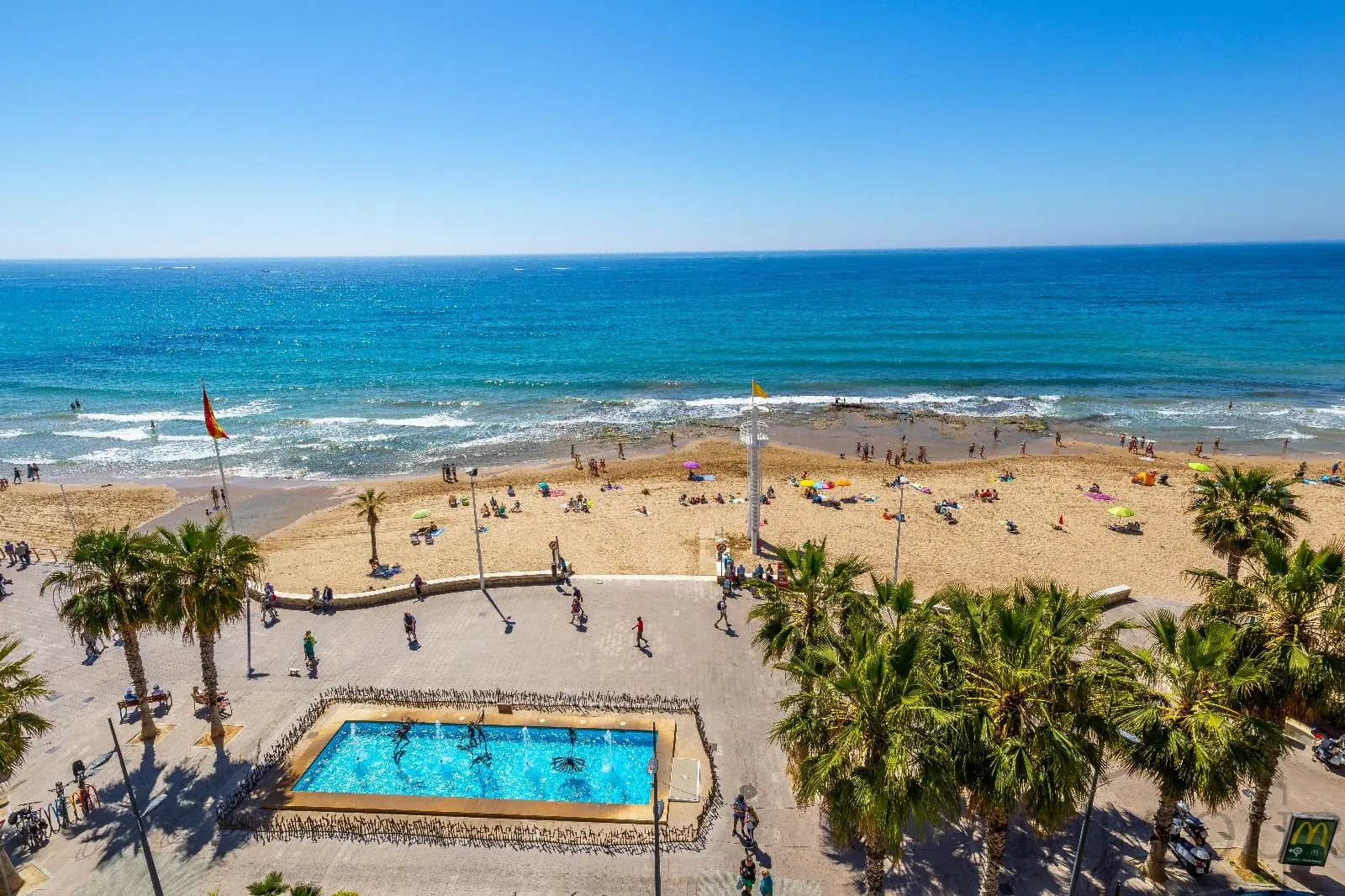 Apartamento 1 dormitorio con vistas al mar, Calpe Centro - Alquiler de temporada