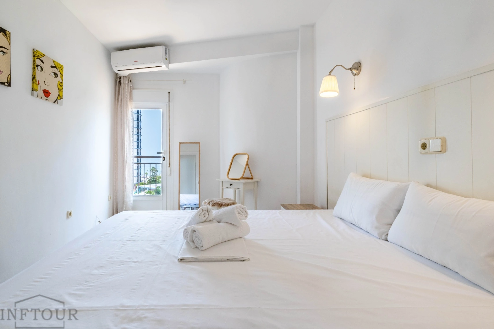 Alquiler temporal apartamento de 1 dormitorio con vistas al mar, en el centro de Calpe