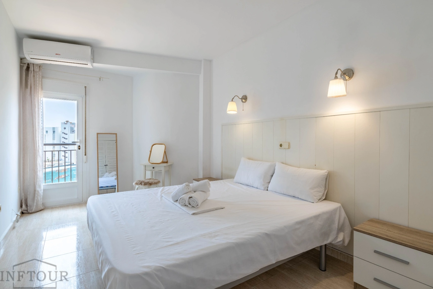 Alquiler temporal apartamento de 1 dormitorio con vistas al mar, en el centro de Calpe