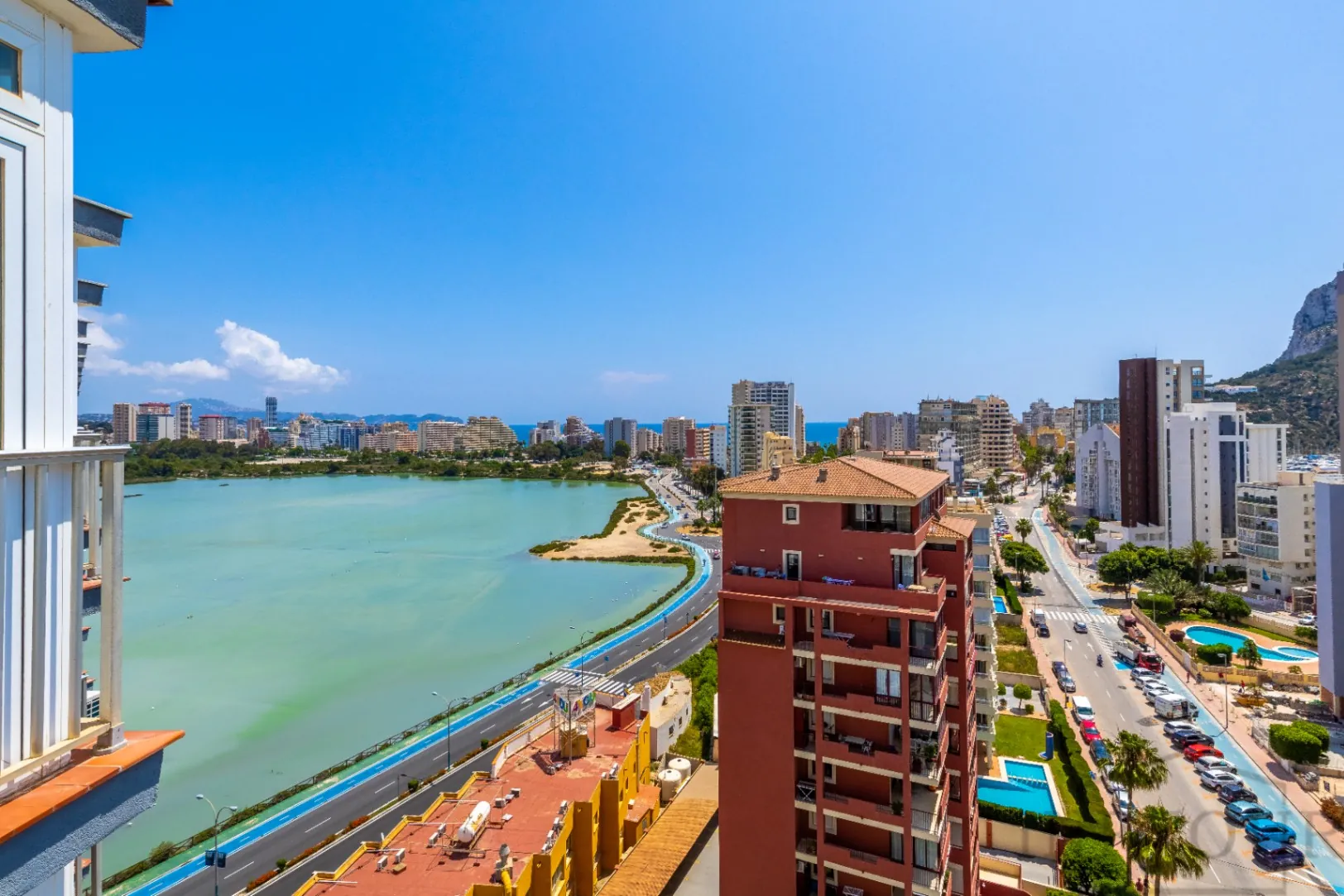 Alquiler temporal apartamento de 1 dormitorio con vistas al mar, Calpe