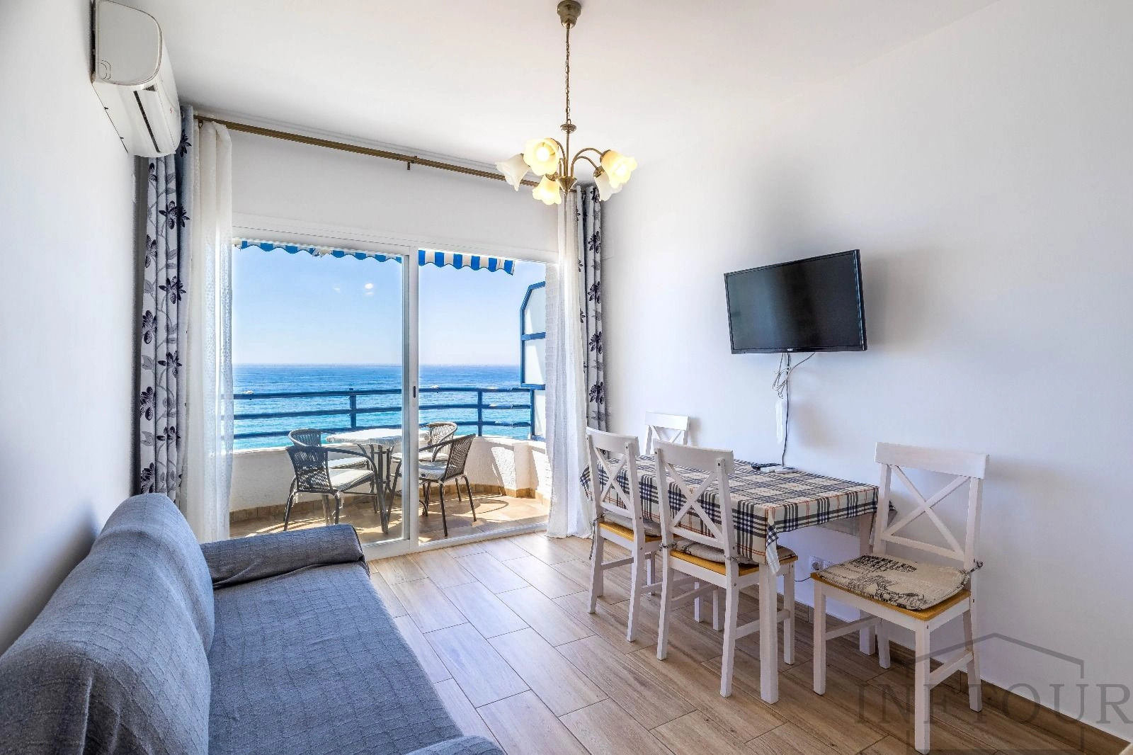 Apartamento 1 dormitorio con vistas al mar, Calpe Centro - Alquiler de temporada