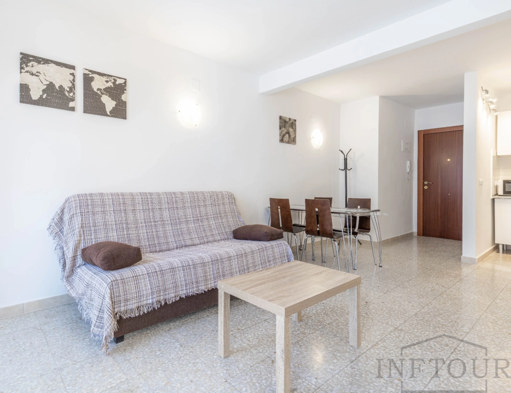 Alquiler temporal de apartamento de 1 dormitorio en el Centro de Calpe