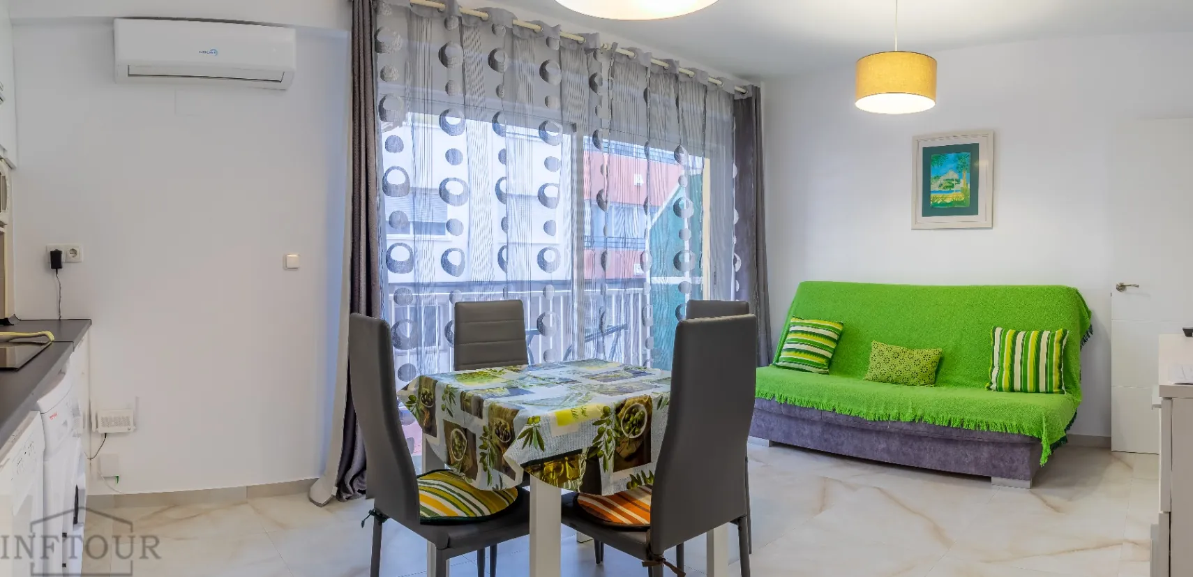 Alquiler temporal de apartamento de 1 dormitorio zona Playa Arenal Bol, Calpe