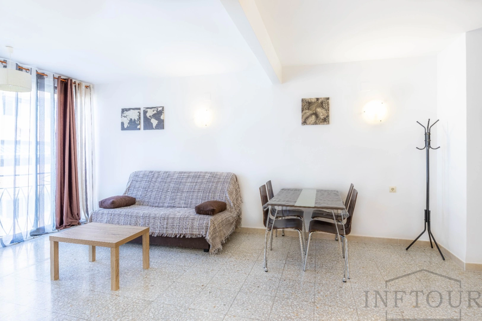 Alquiler temporal de apartamento de 1 dormitorio en el Centro de Calpe