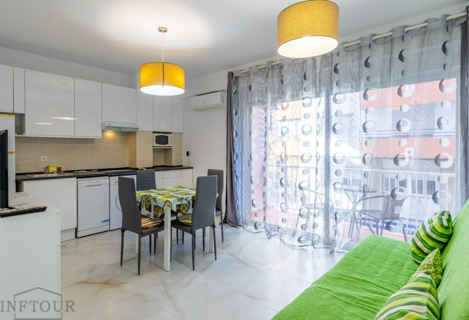 Alquiler temporal de apartamento de 1 dormitorio zona Playa Arenal Bol, Calpe